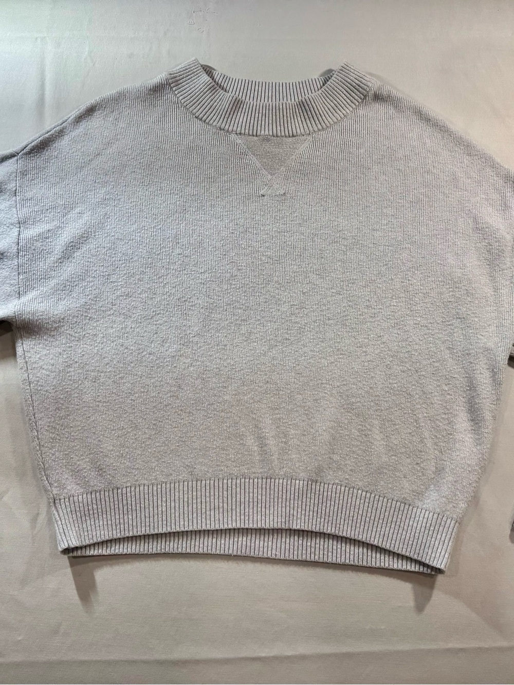 Abercrombie and Fitch Soft Collection Women’s Sweater - Light Gray Size S